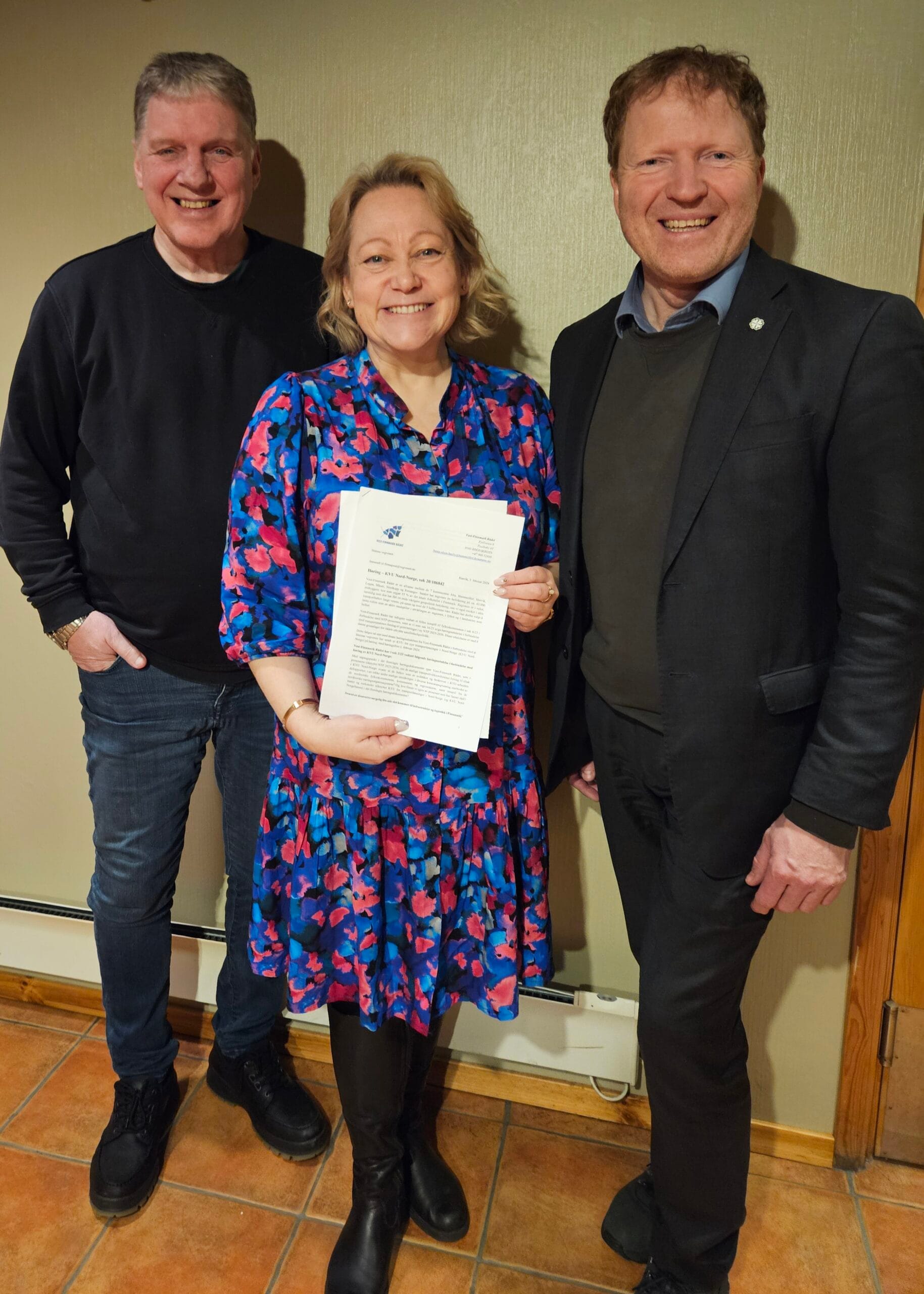 Sigbjørn, Geir og Bente