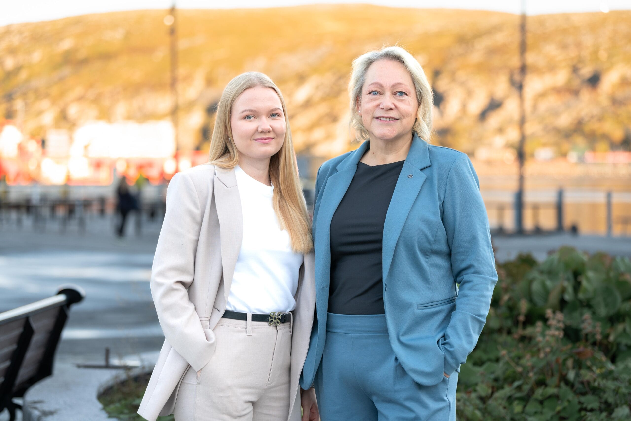 Anja Ebeltoft Pedersen og Bente Olsen Husby